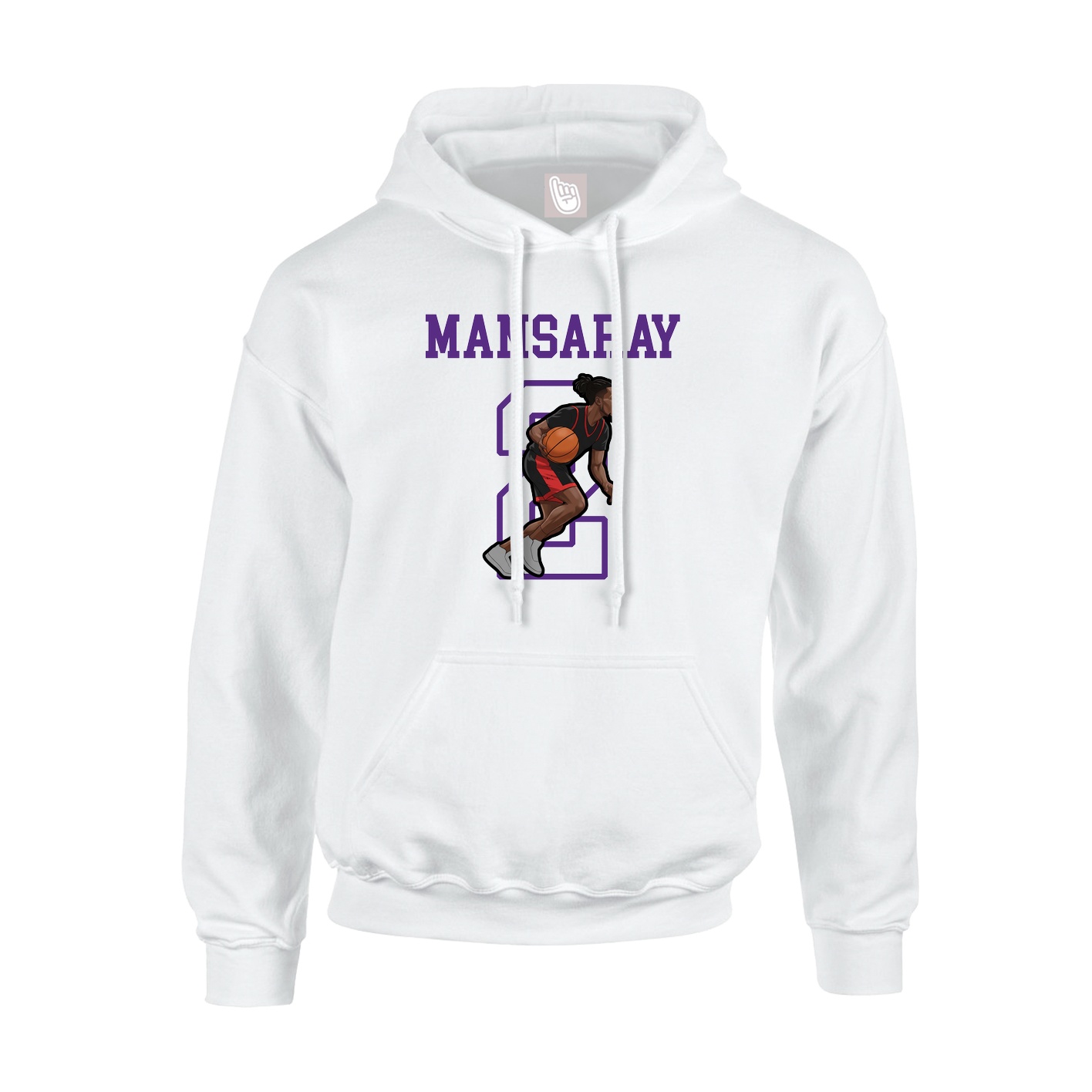 Youth Hoodie — Shirsey in White