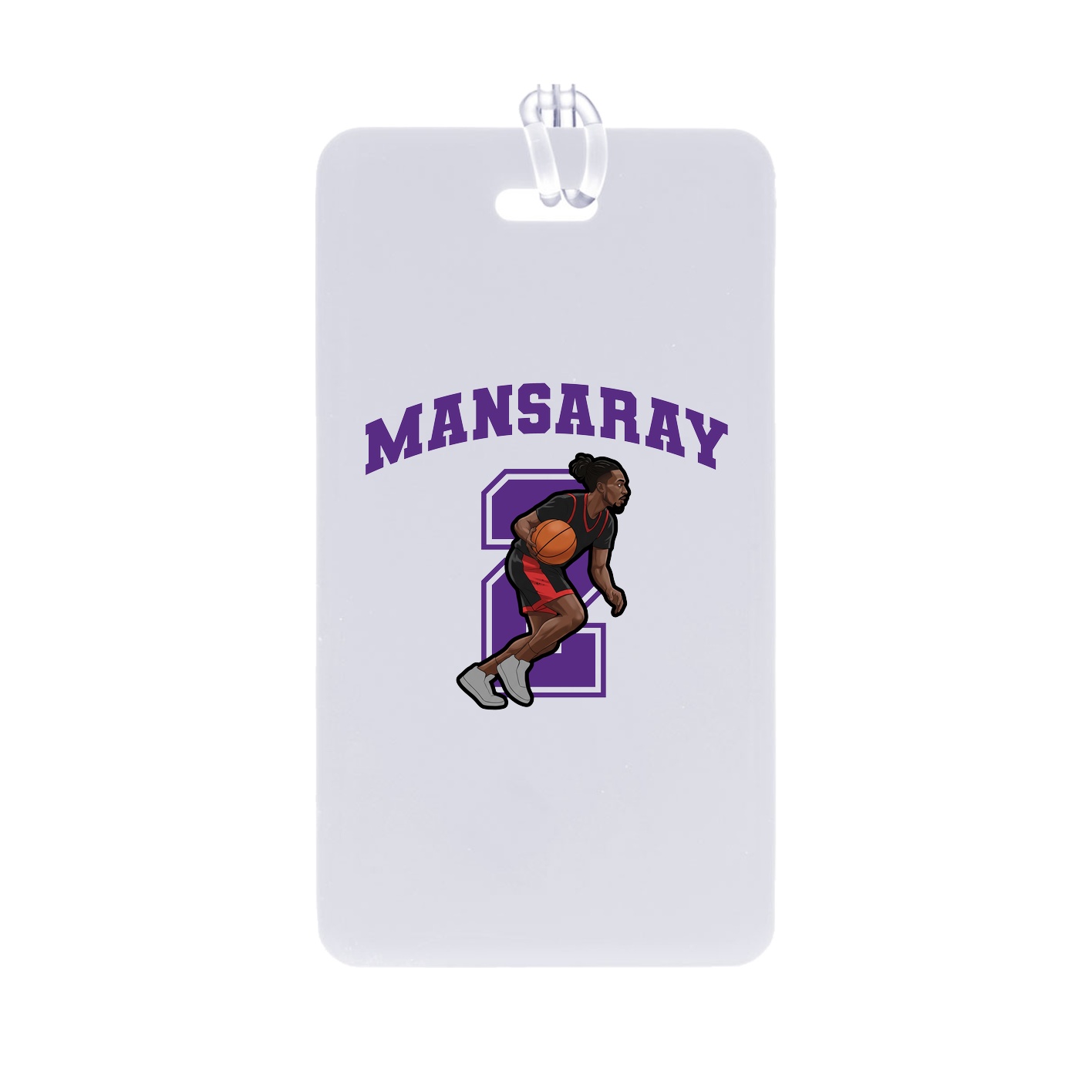 Bag Tag — Number in Classic