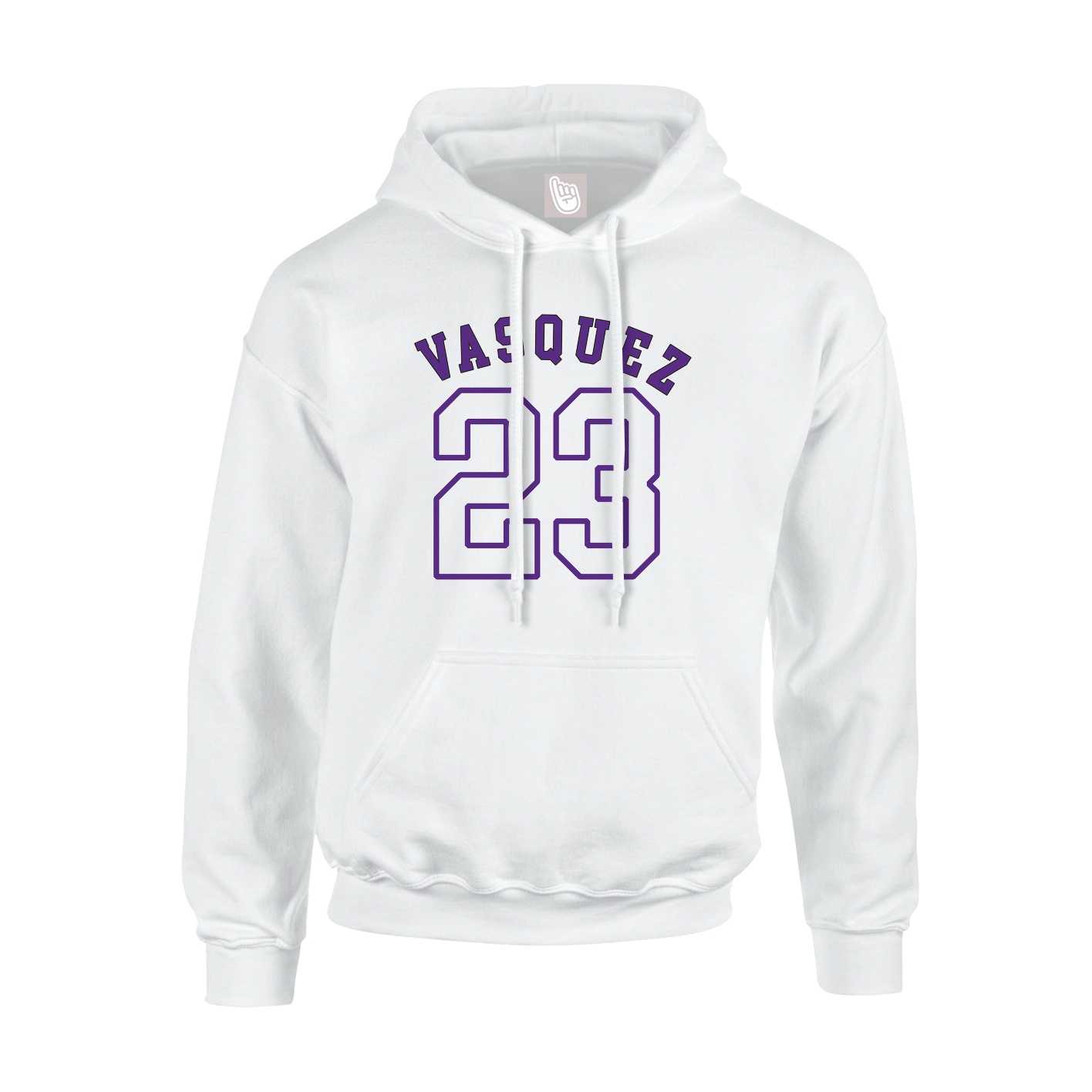 Hoodie — Shirsey Arch in White
