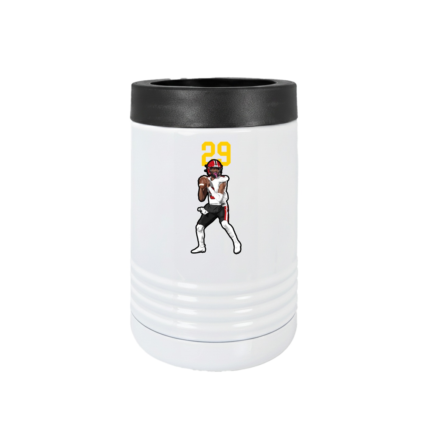 Beverage Holder — Number Top in White