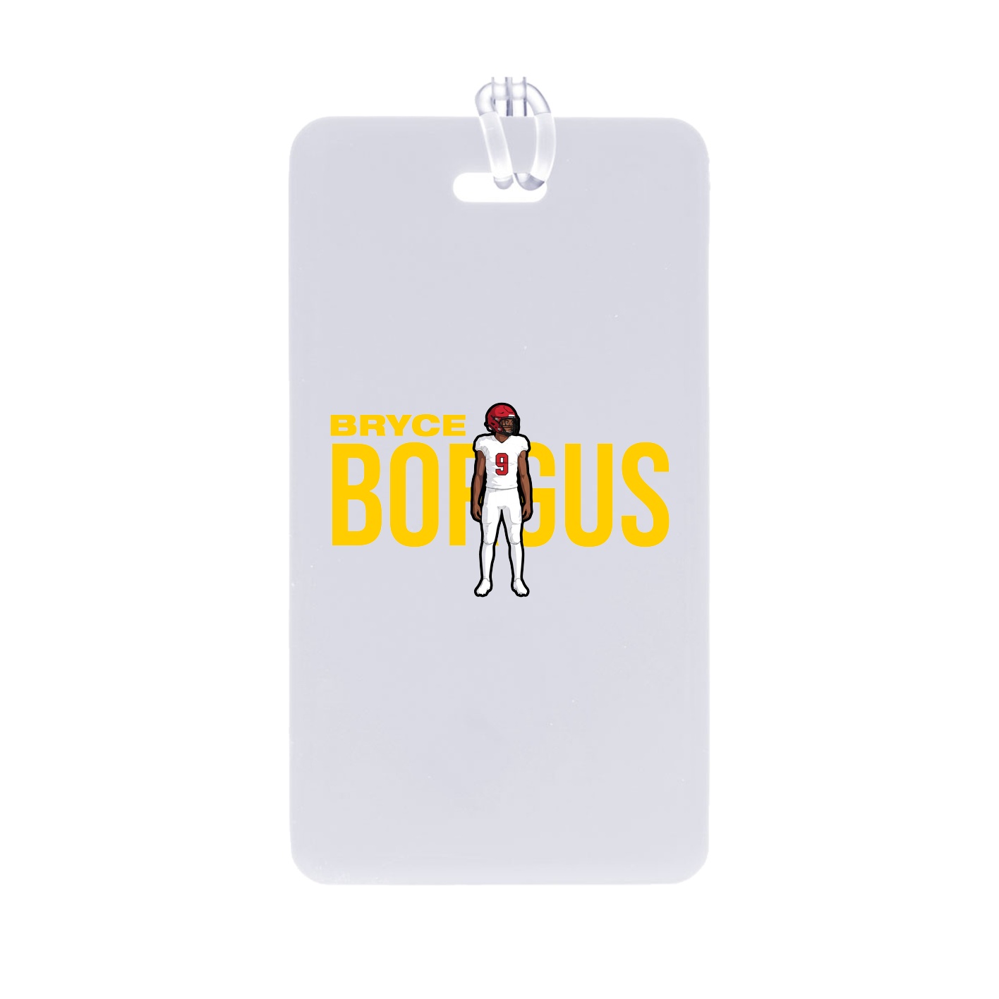 Bag Tag — Player Name in Classic