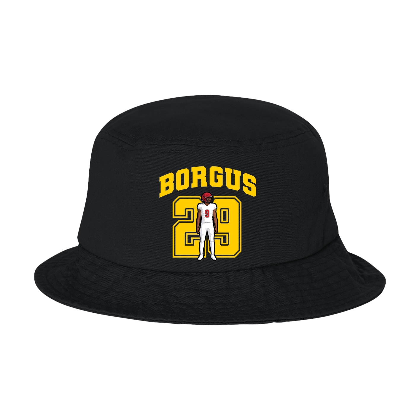 Bucket Cap — Number in Black