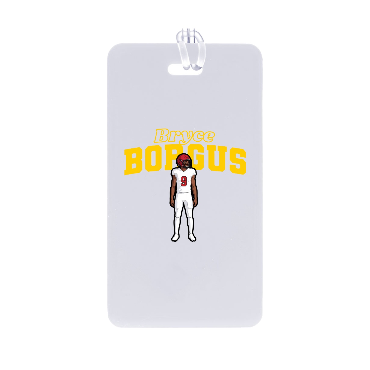 Bag Tag — Name Arch in Classic