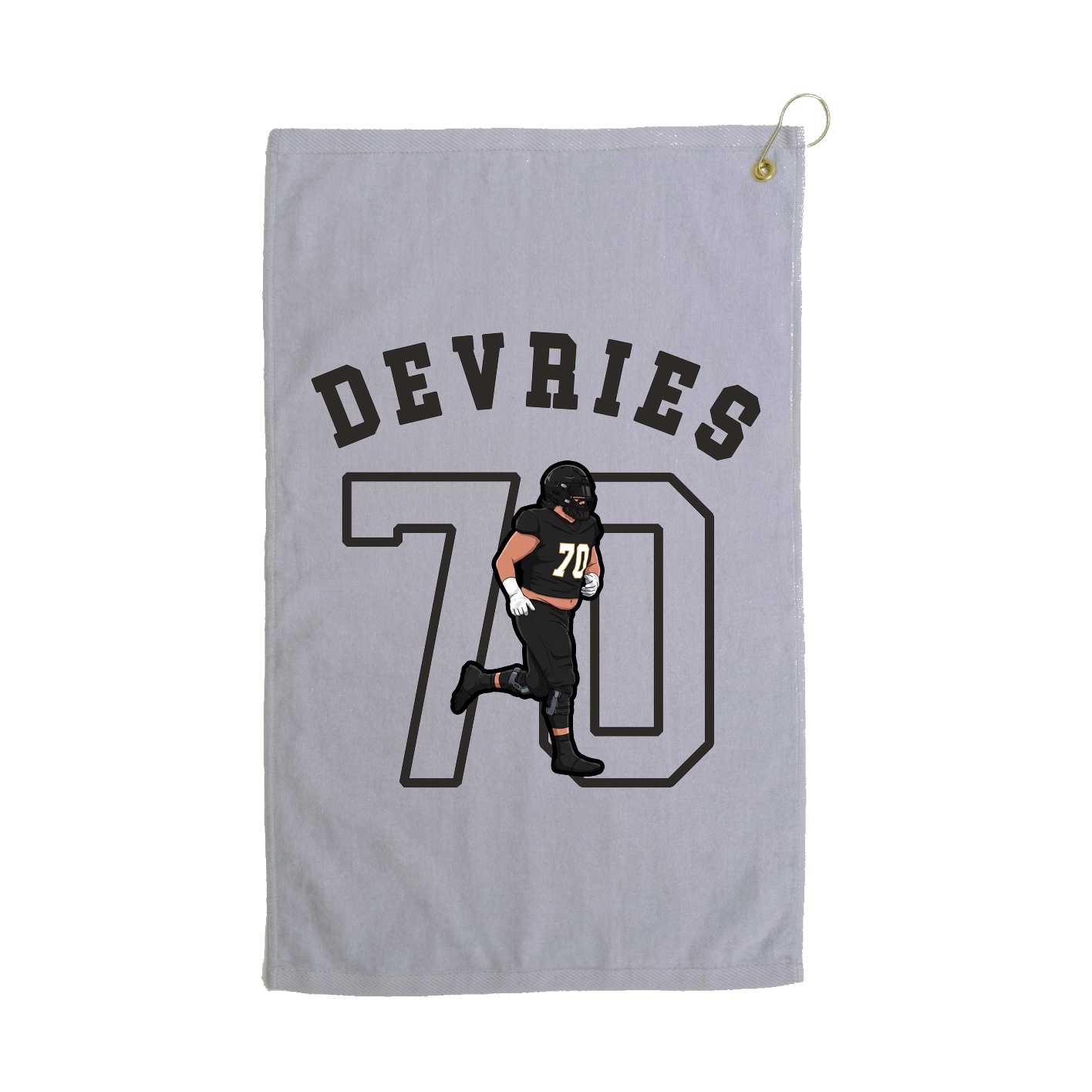 Golf Towel — Shirsey Arch in Grey