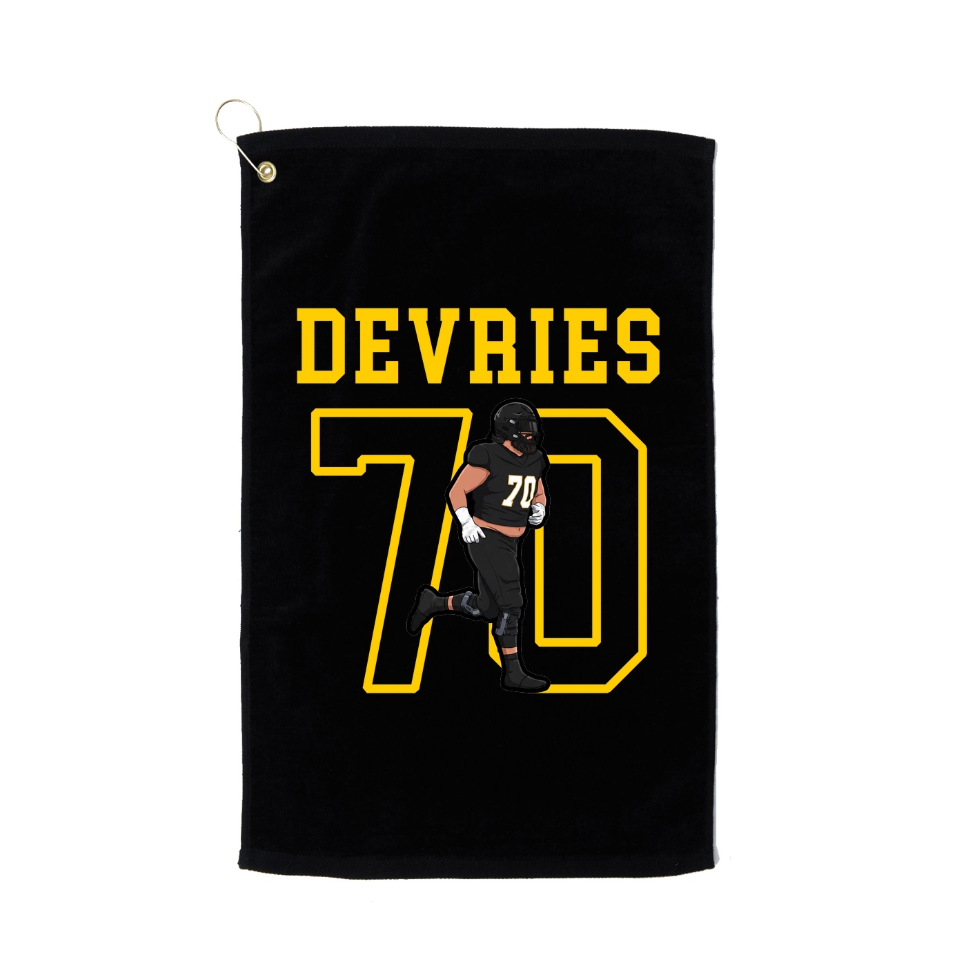 Golf Towel — Shirsey in Black