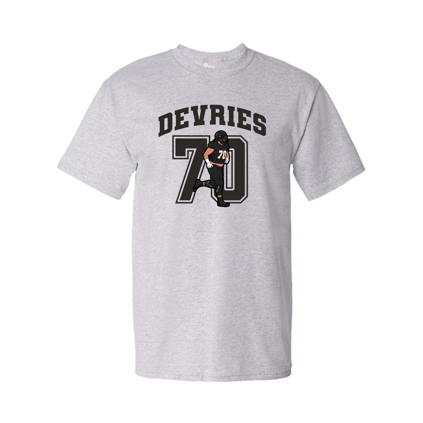 Tee — Number in Grey