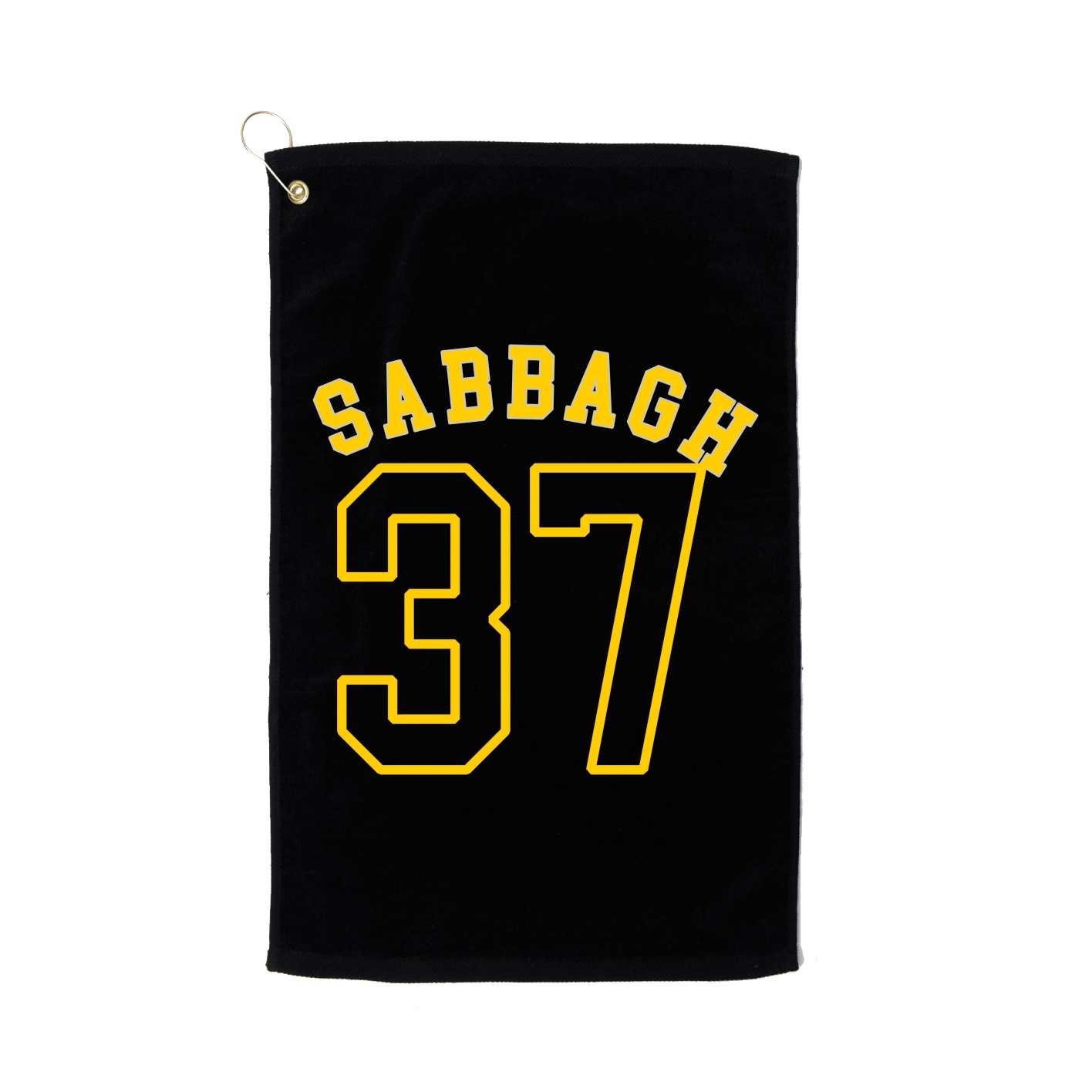 Golf Towel — Shirsey Arch in Black