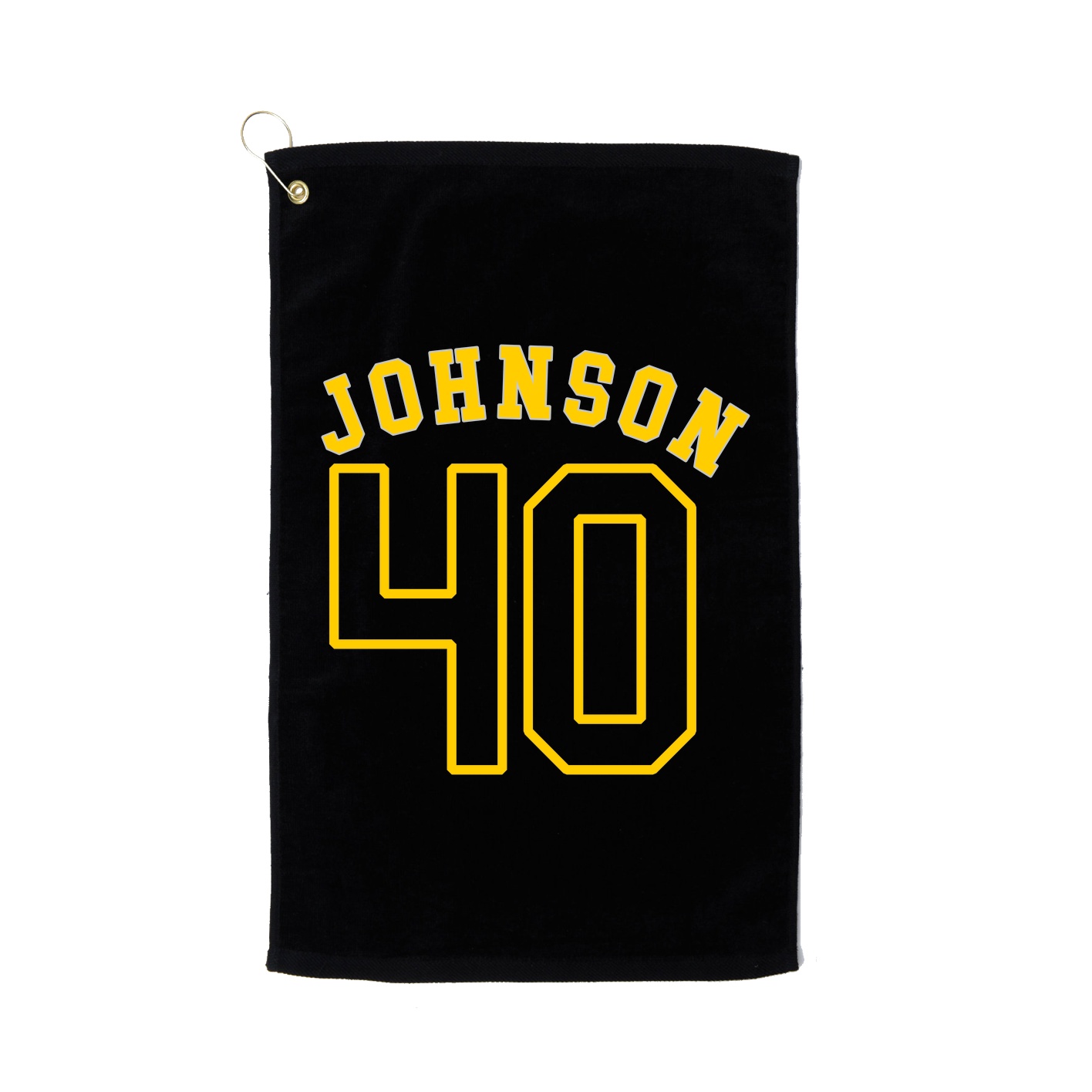 Golf Towel — Shirsey Arch in Black