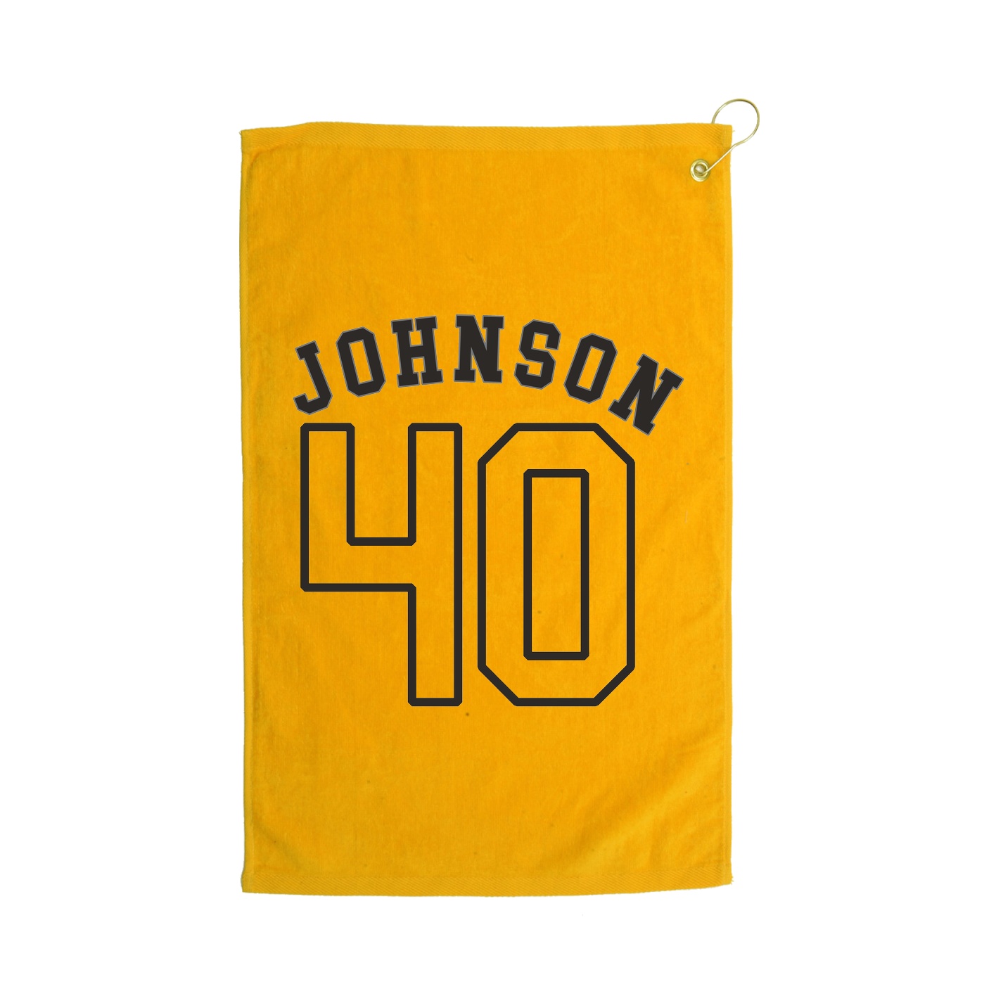 Golf Towel — Shirsey Arch in Gold