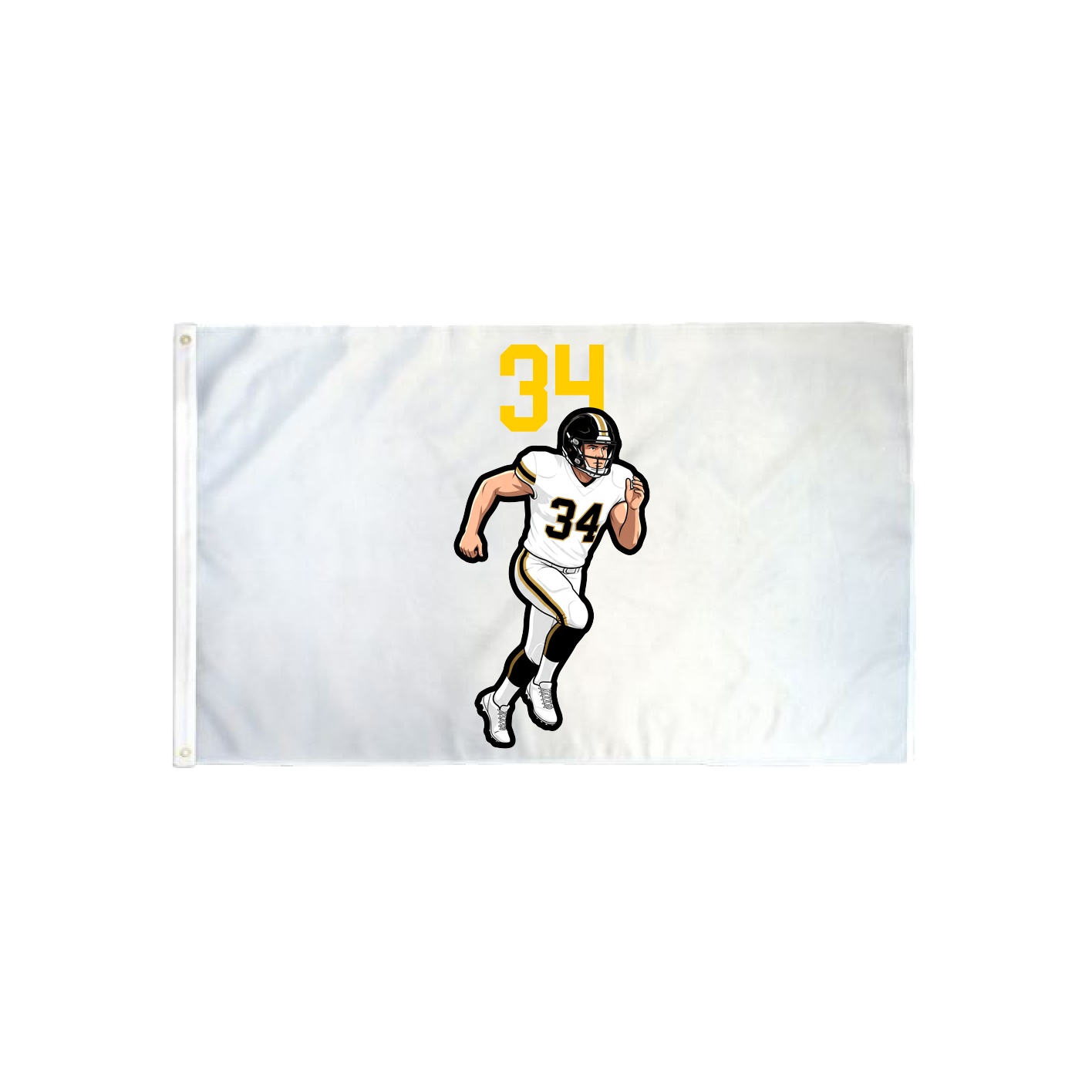 3x5 Flag — Number Top in Classic