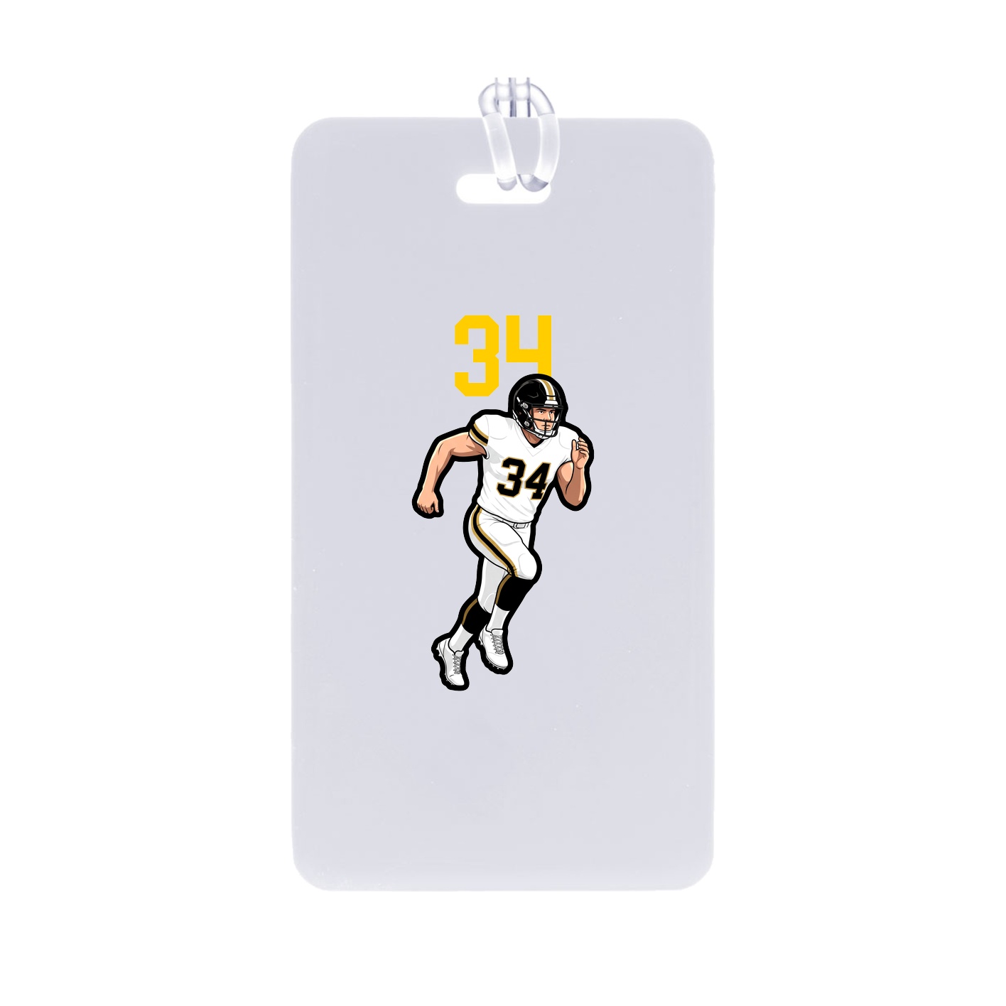 Bag Tag — Number Top in Classic