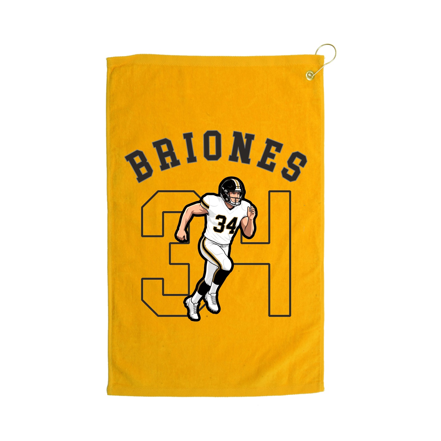 Golf Towel — Shirsey Arch in Gold