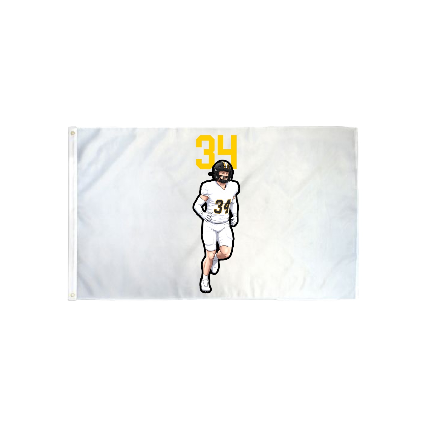 3x5 Flag — Number Top in Classic
