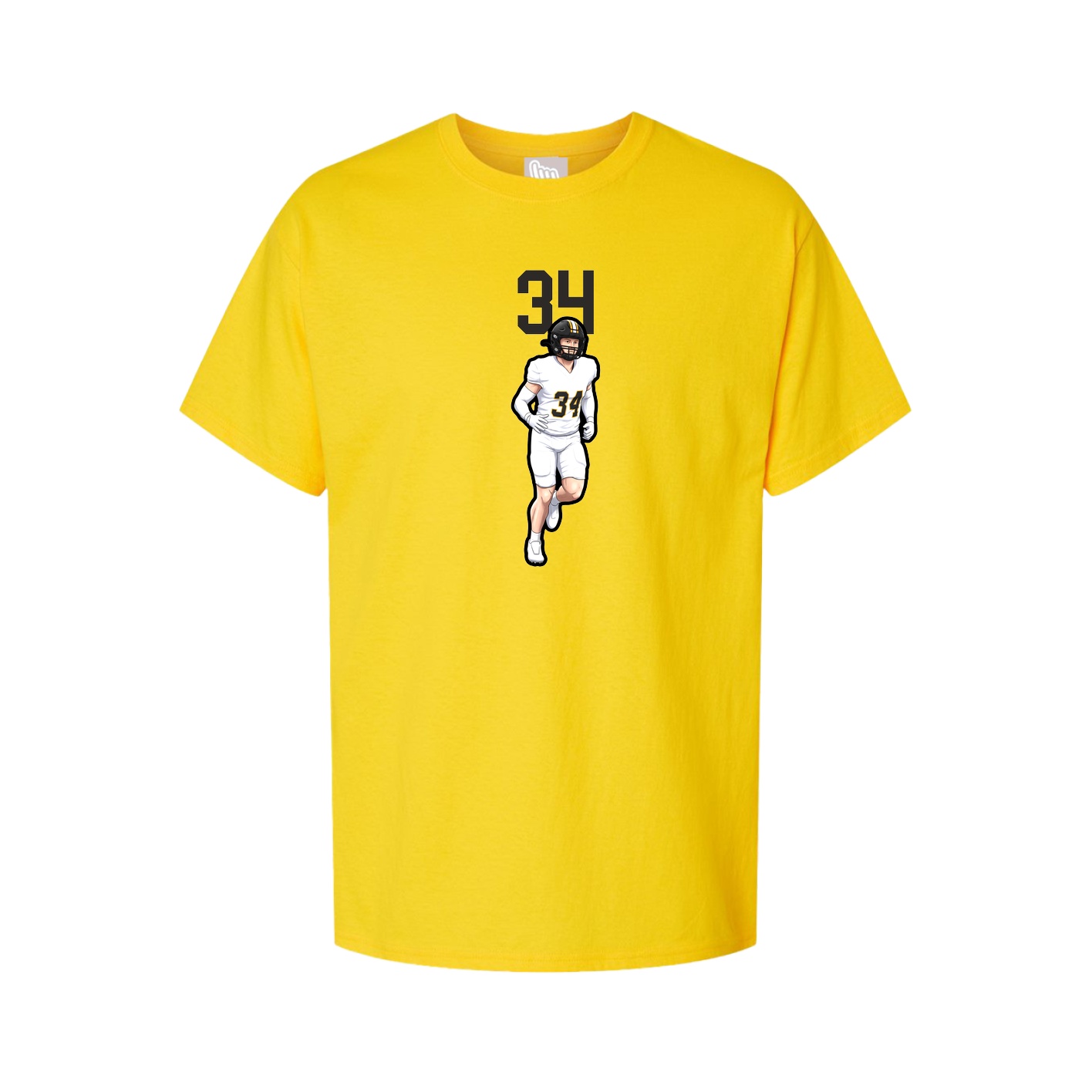 Tee — Number Top in Gold