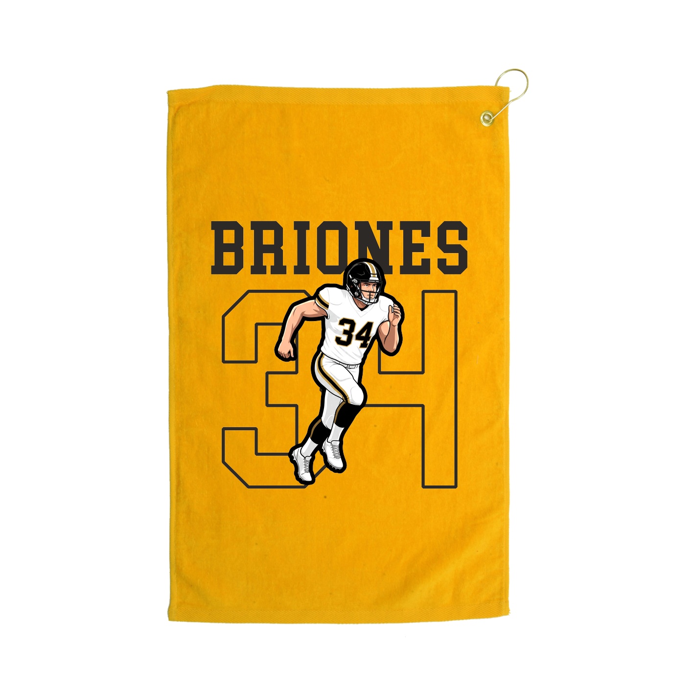 Golf Towel — Shirsey in Gold