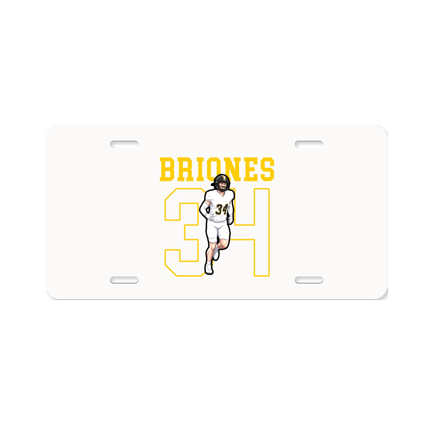 License Plate — Shirsey in Classic