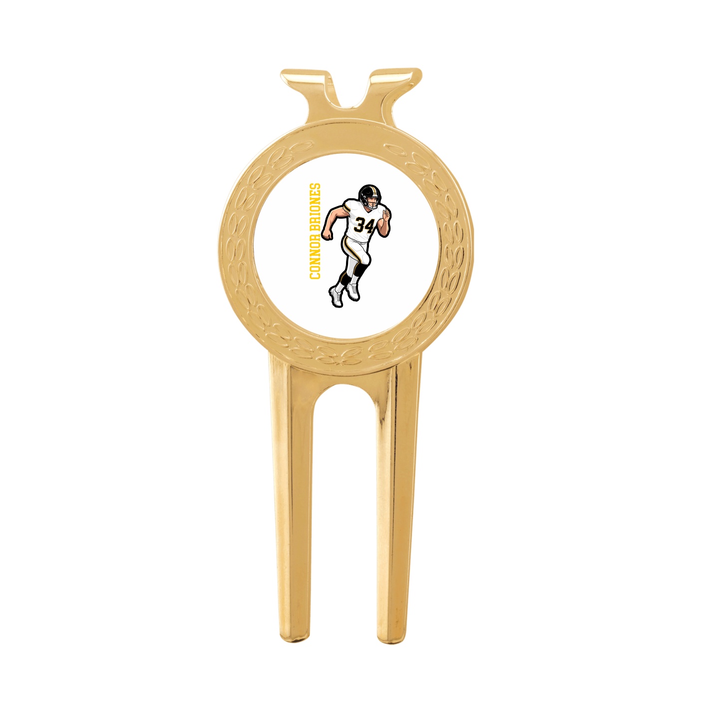 Divot Tool with Ball Marker — Name Vertical in Classic