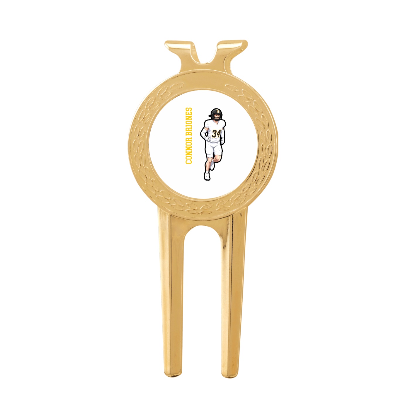 Divot Tool with Ball Marker — Name Vertical in Classic