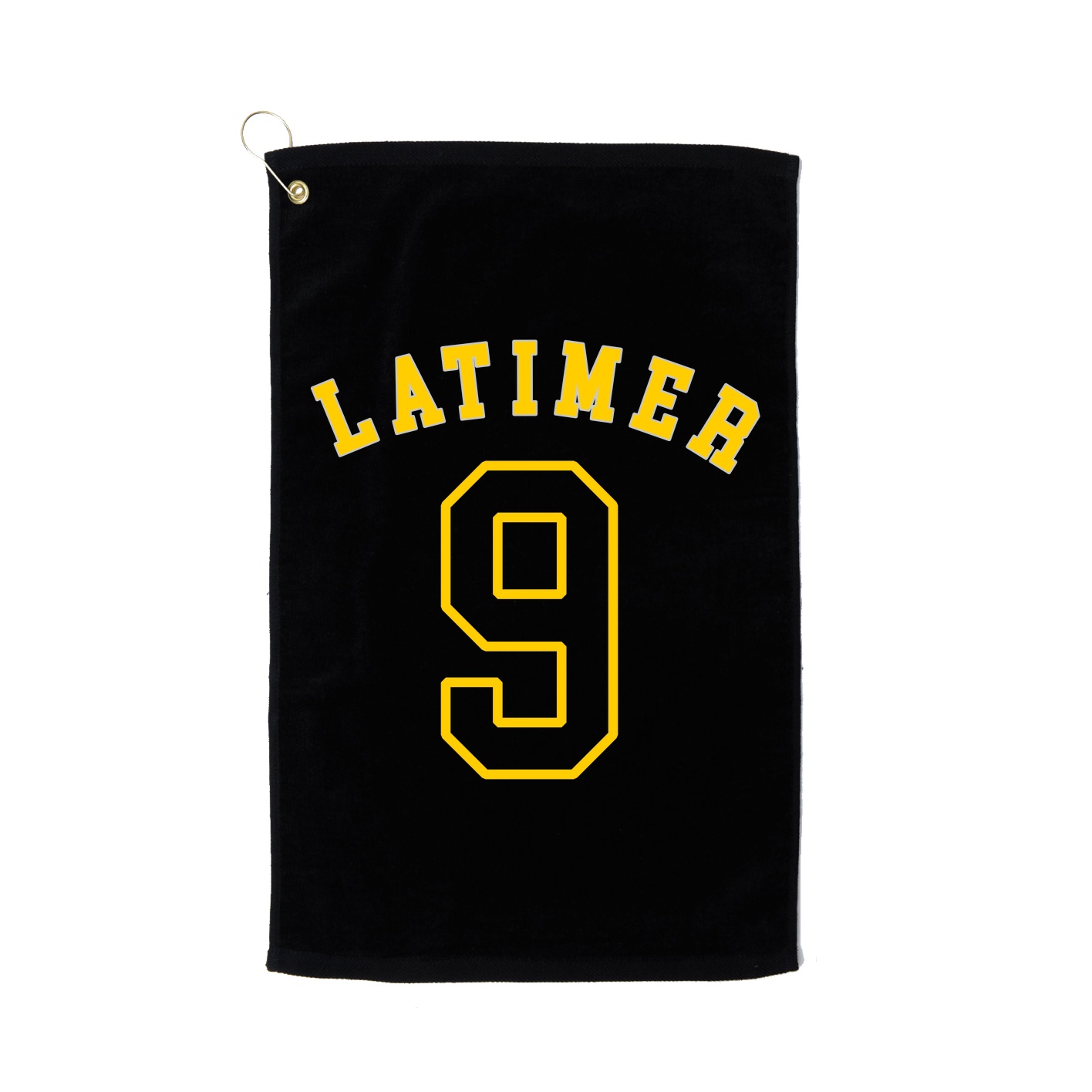 Golf Towel — Shirsey Arch in Black