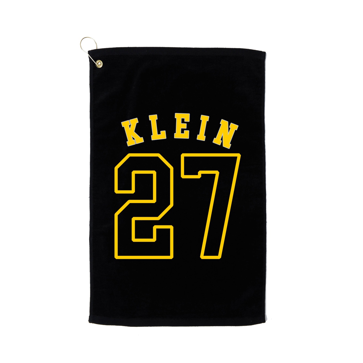 Golf Towel — Shirsey Arch in Black
