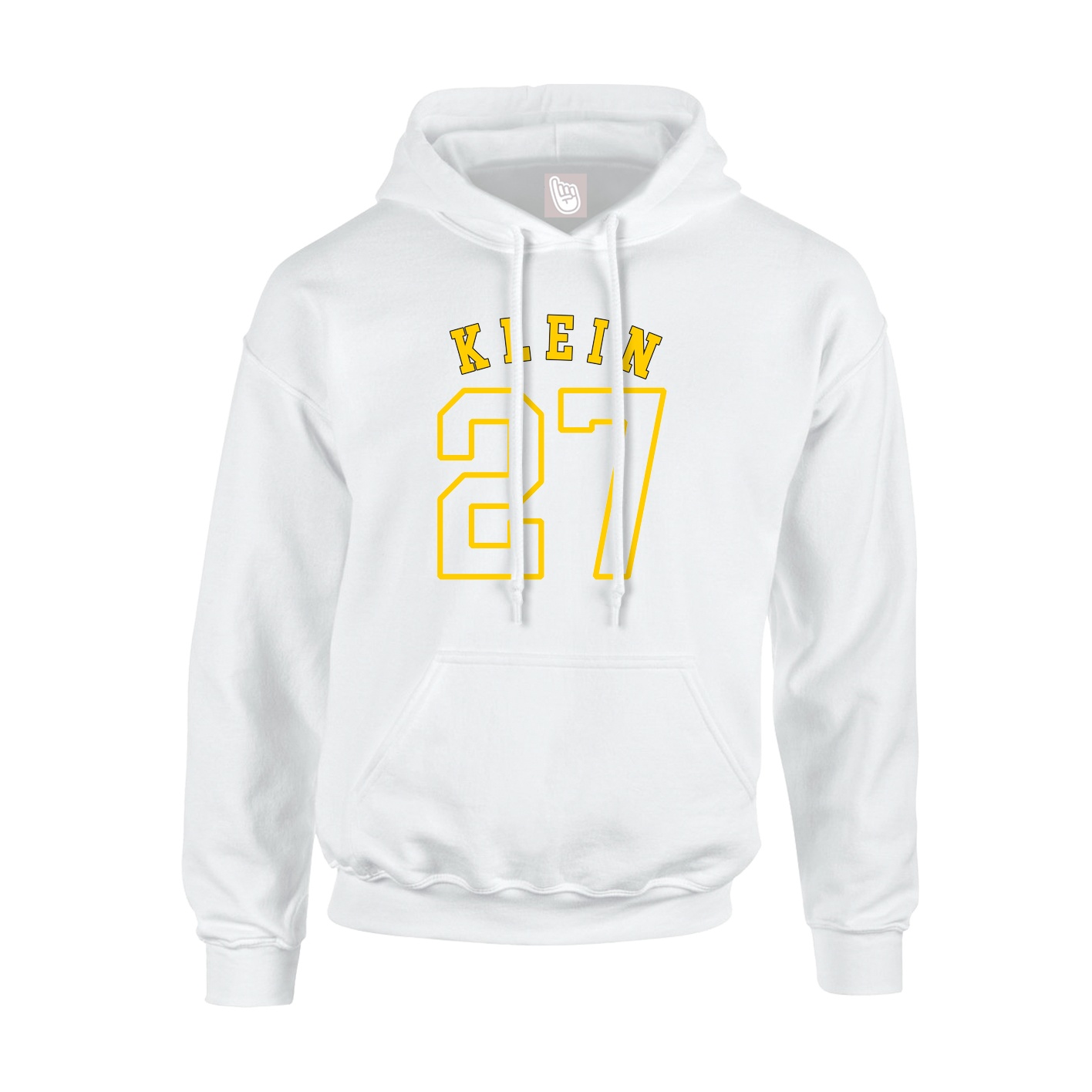 Hoodie — Shirsey Arch in White