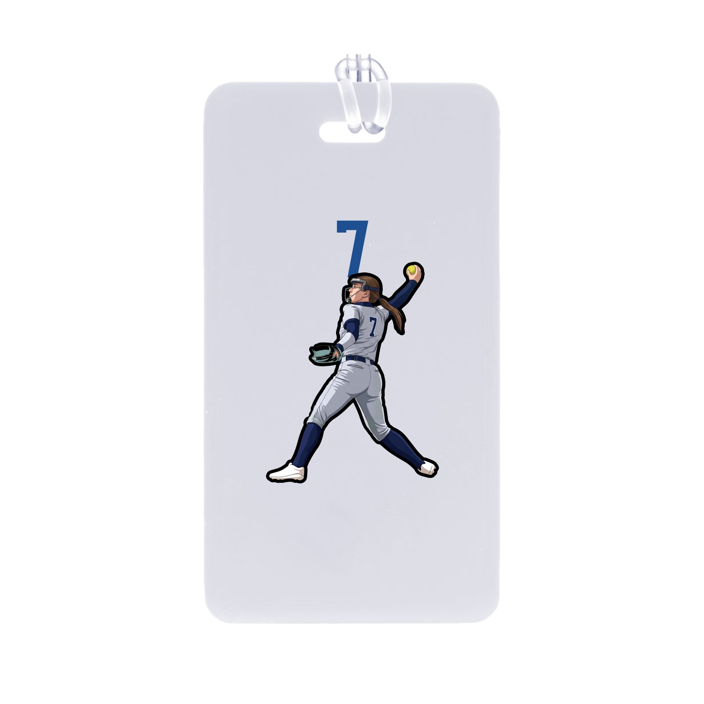 Bag Tag — Number Top in Classic