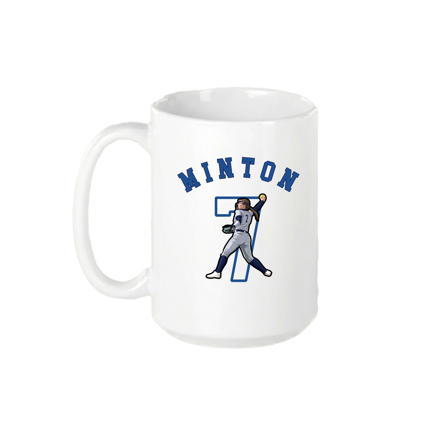 15oz Coffee Mug — Shirsey Arch in White