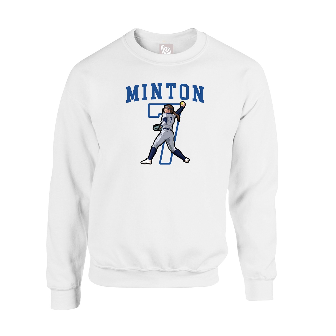 Fleece Crew — Shirsey in White