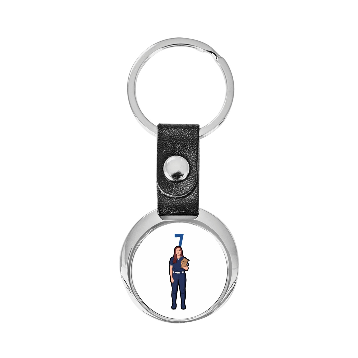 Key Chain — Number Top in Classic