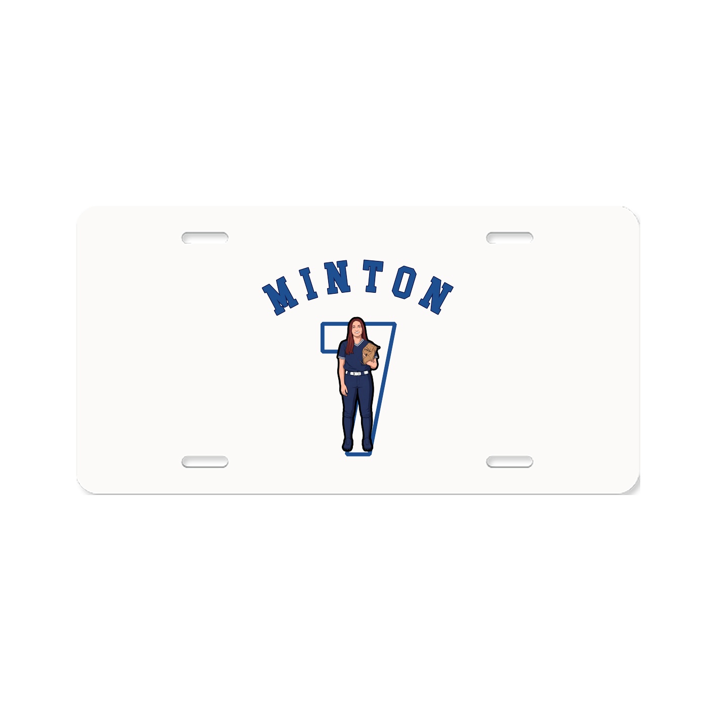 License Plate — Shirsey Arch in Classic