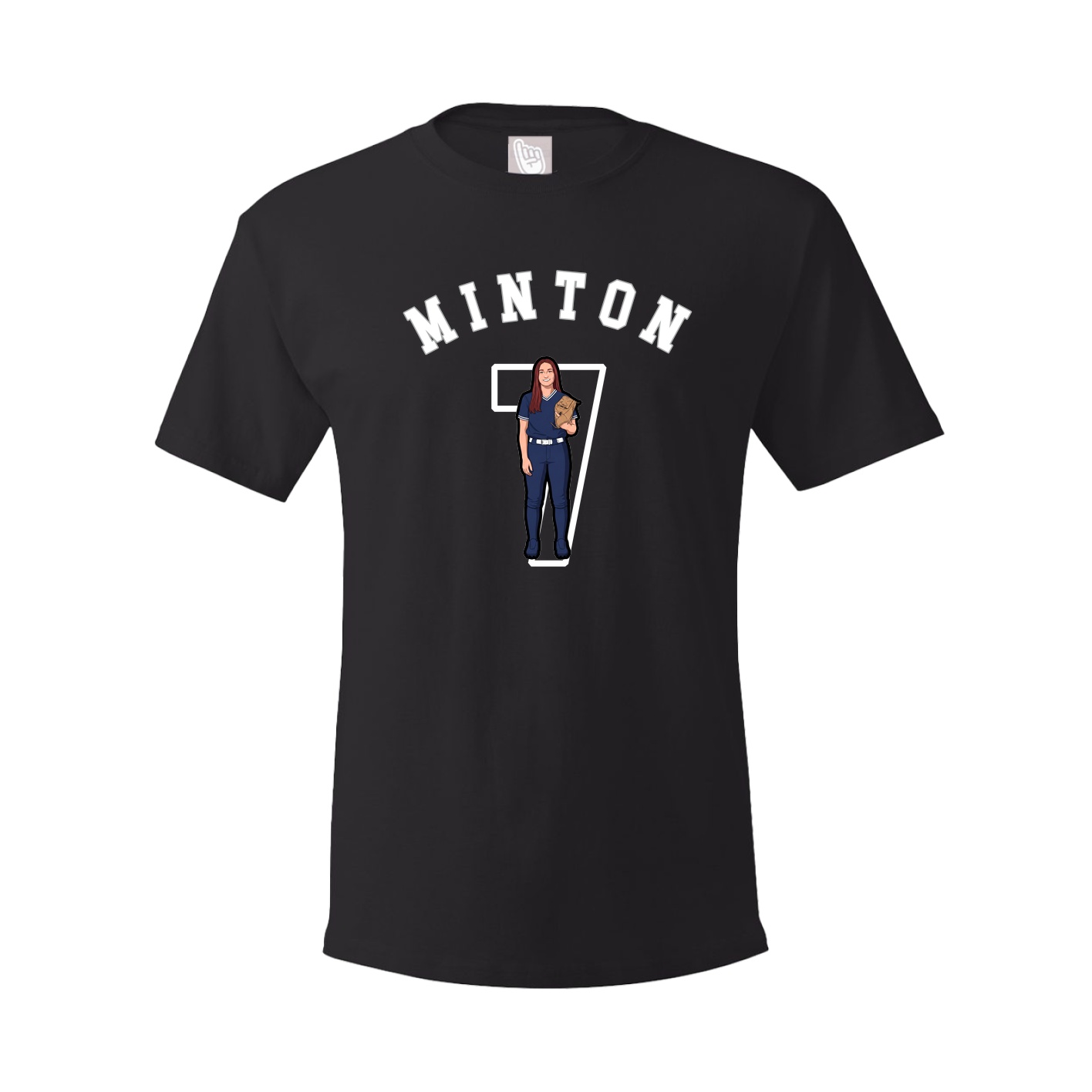 Youth Tee — Shirsey Arch in Black