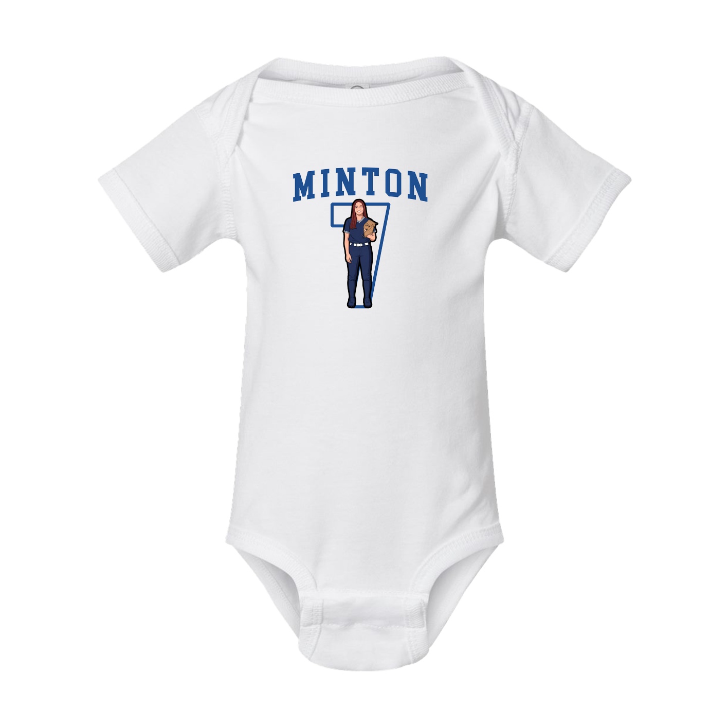 Baby Onesie — Shirsey in White