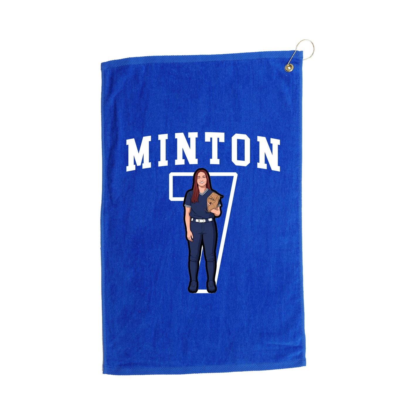 Golf Towel — Shirsey in Royal
