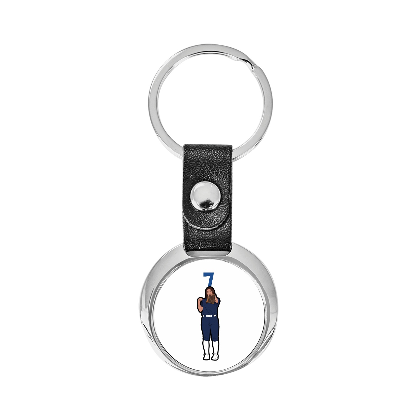 Key Chain — Number Top in Classic