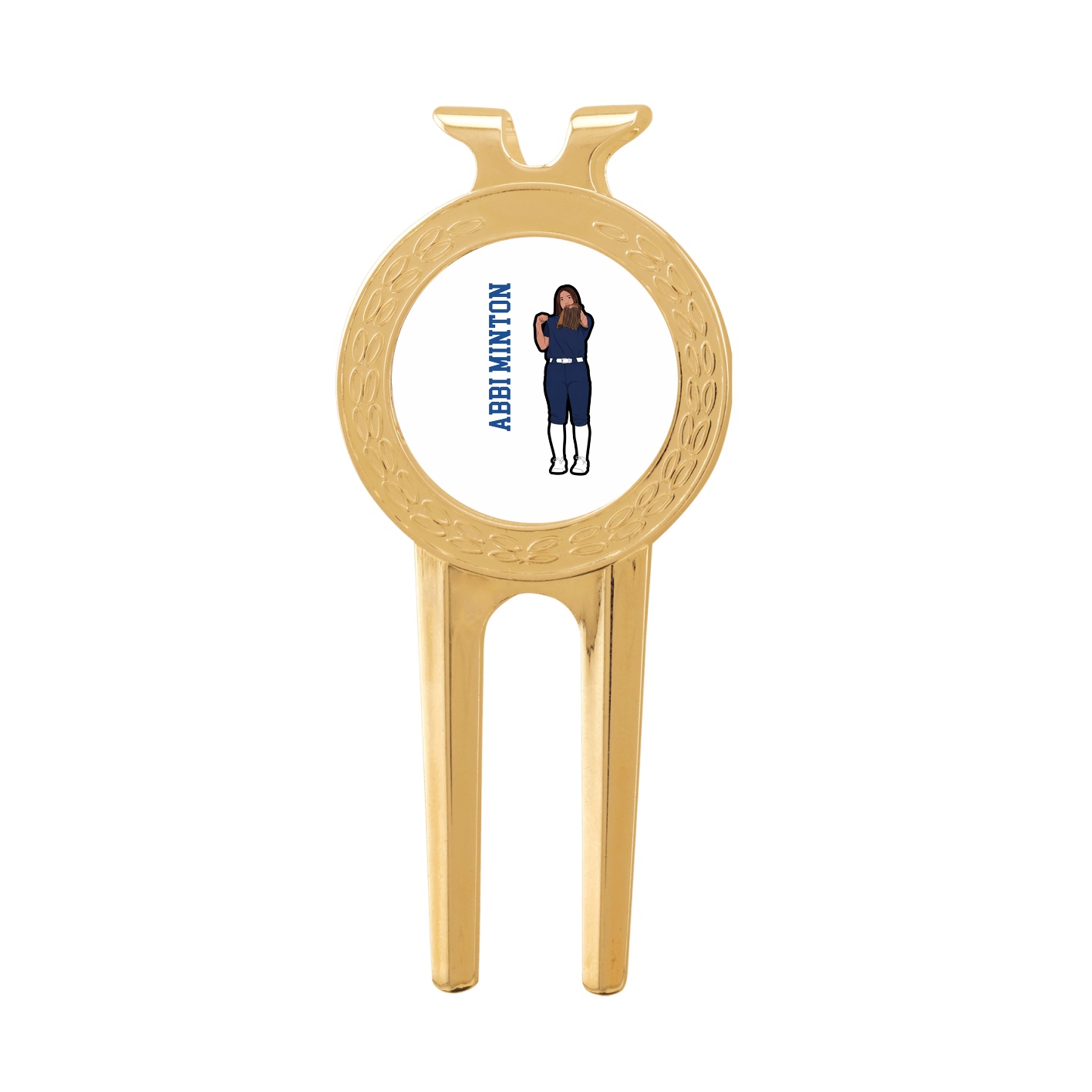 Divot Tool with Ball Marker — Name Vertical in Classic