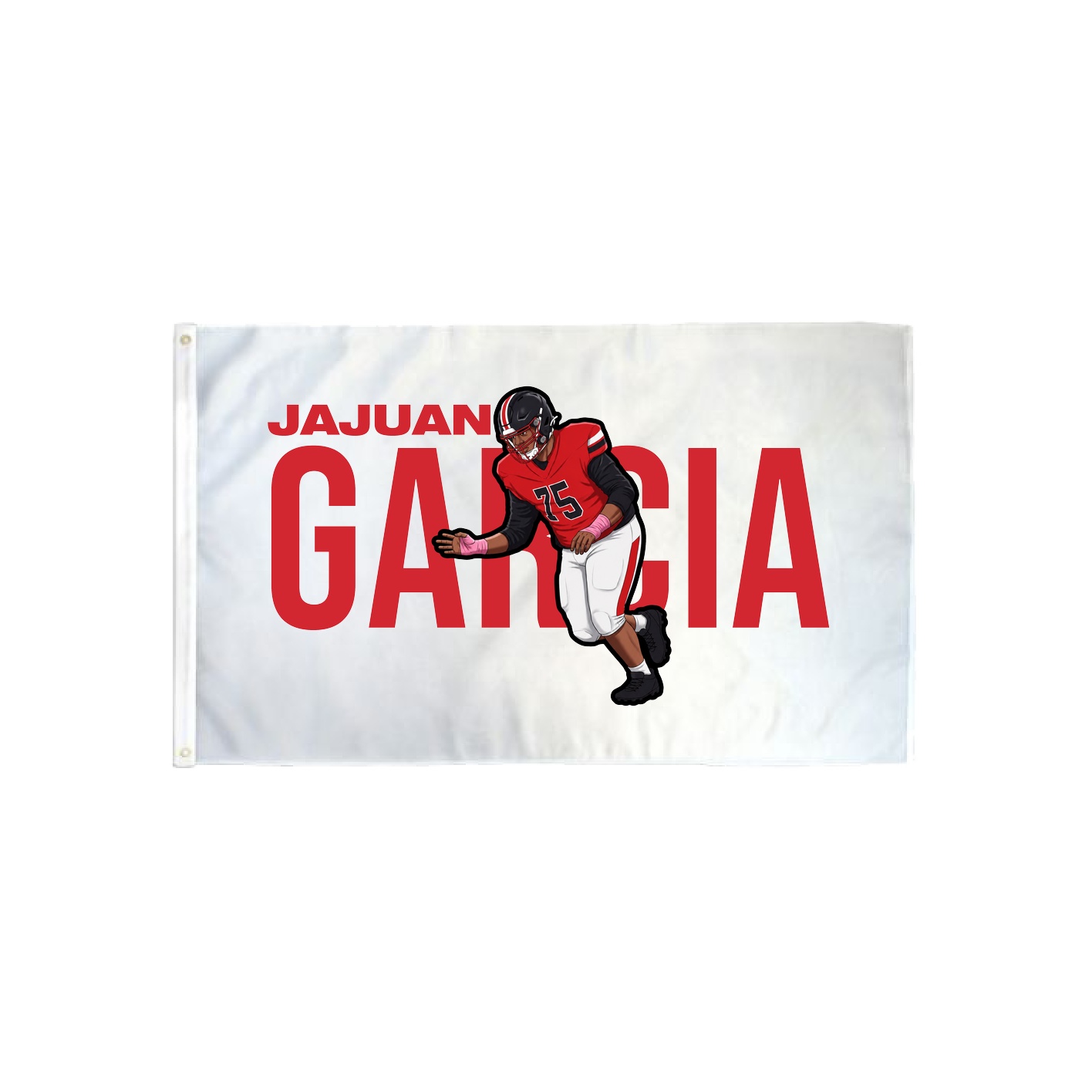 3x5 Flag — Player Name in Classic