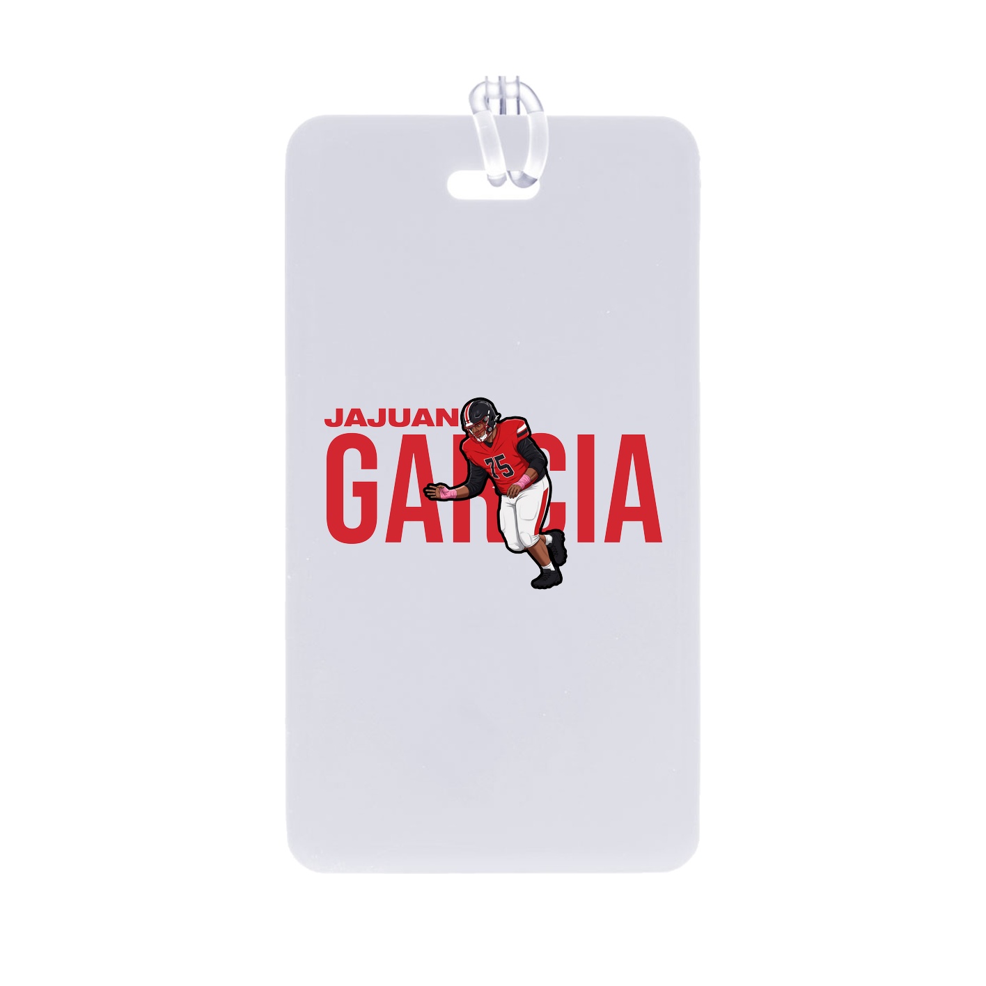 Bag Tag — Player Name in Classic