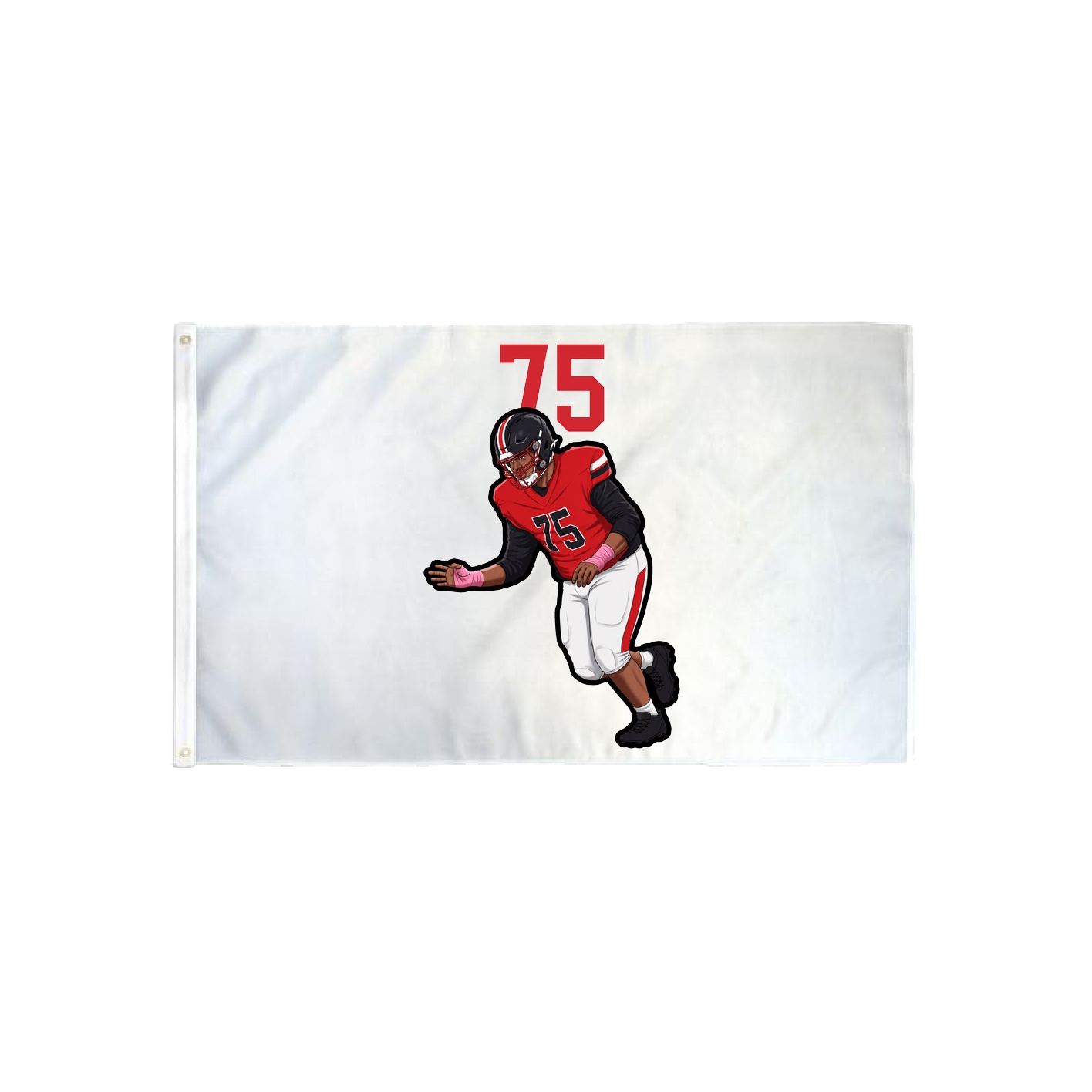 3x5 Flag — Number Top in Classic