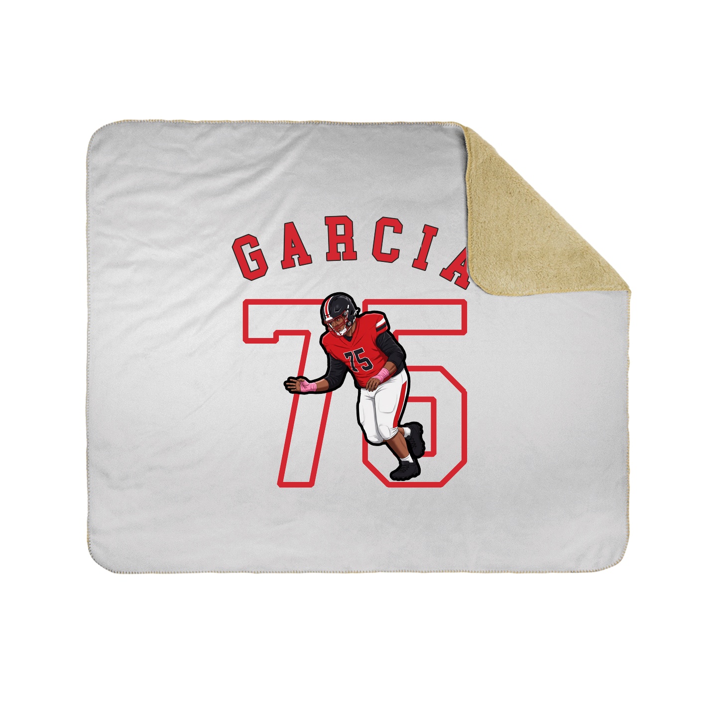 Throw Blanket — Shirsey Arch in White