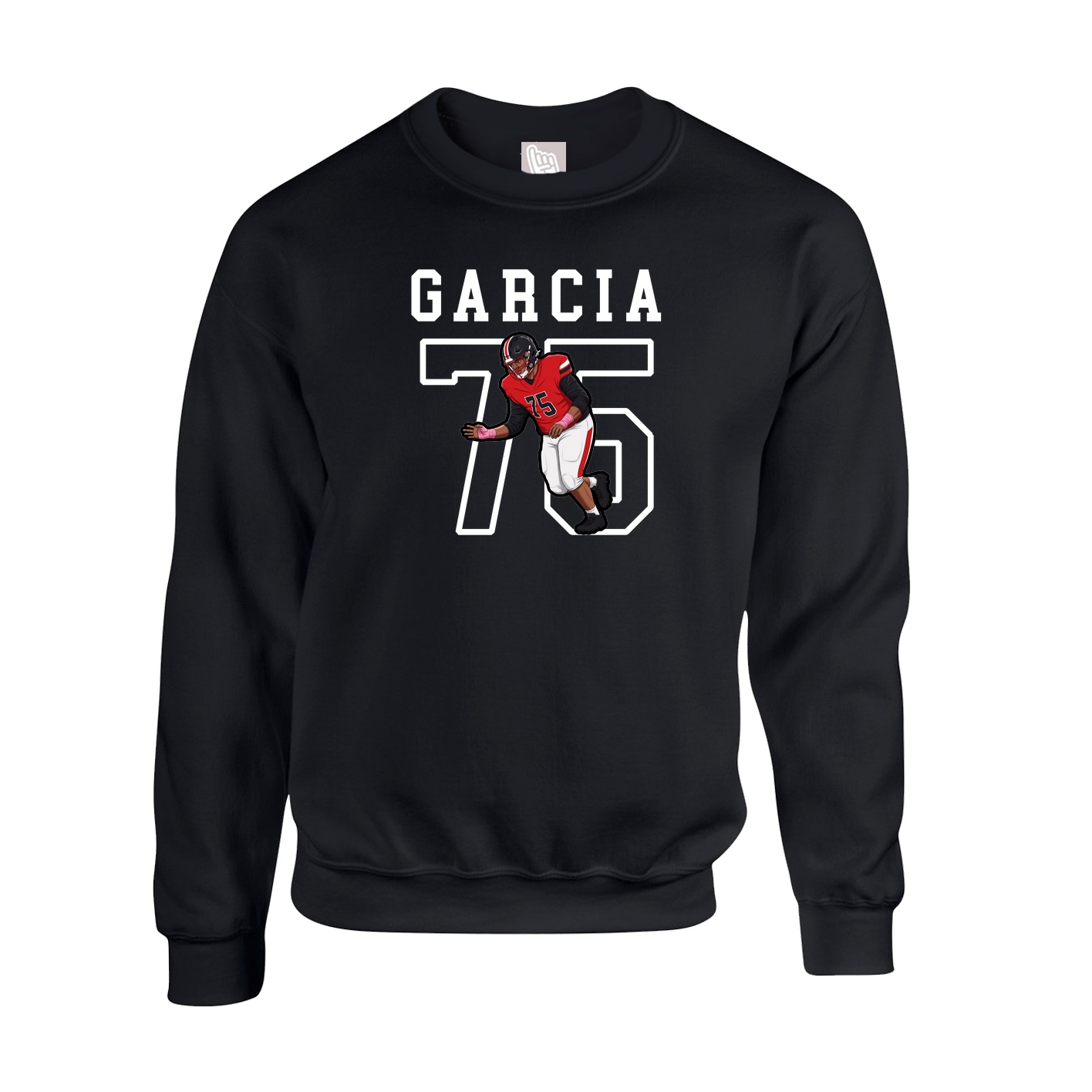 Fleece Crew — Shirsey in Black