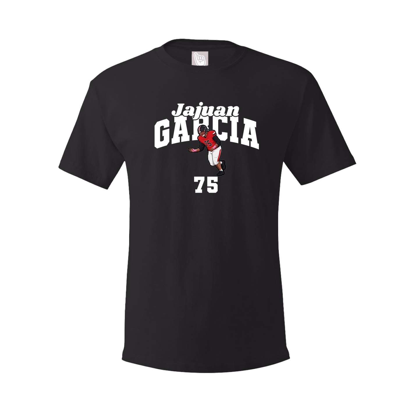 Youth Tee — Signature Arch in Black
