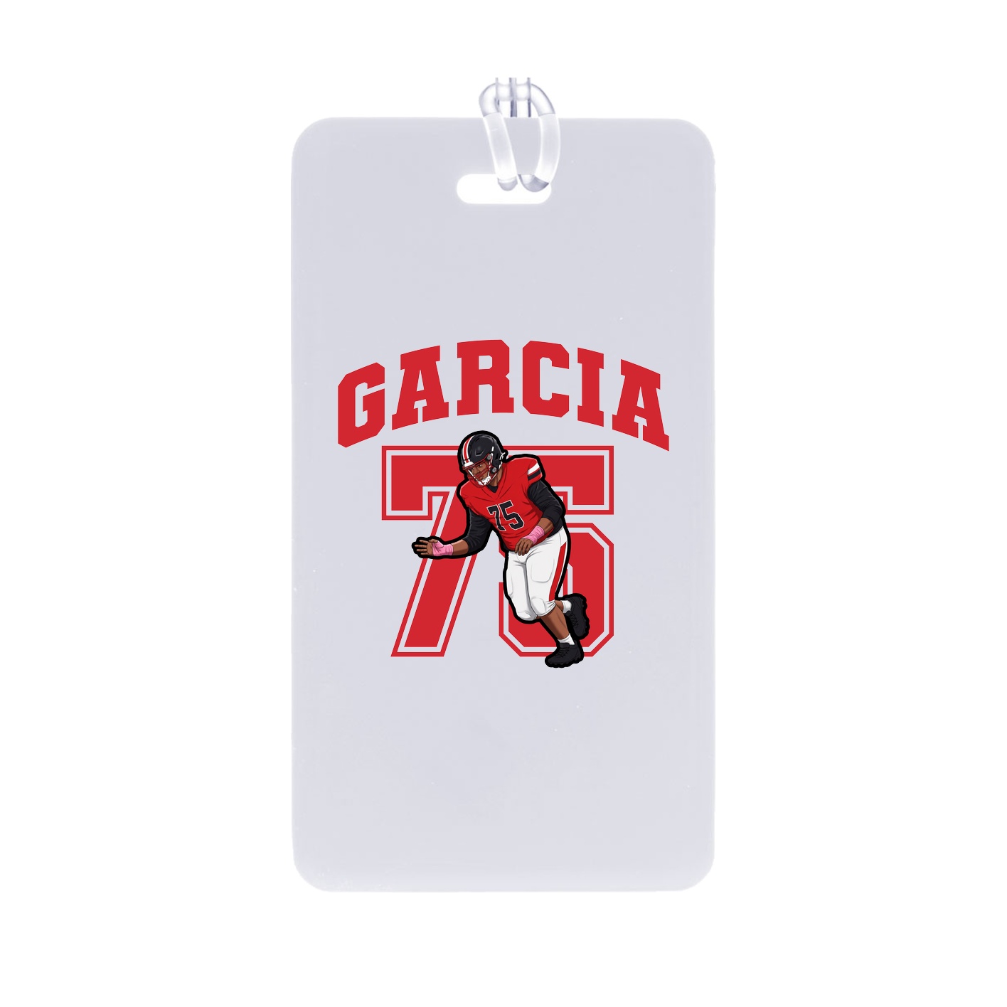 Bag Tag — Number in Classic