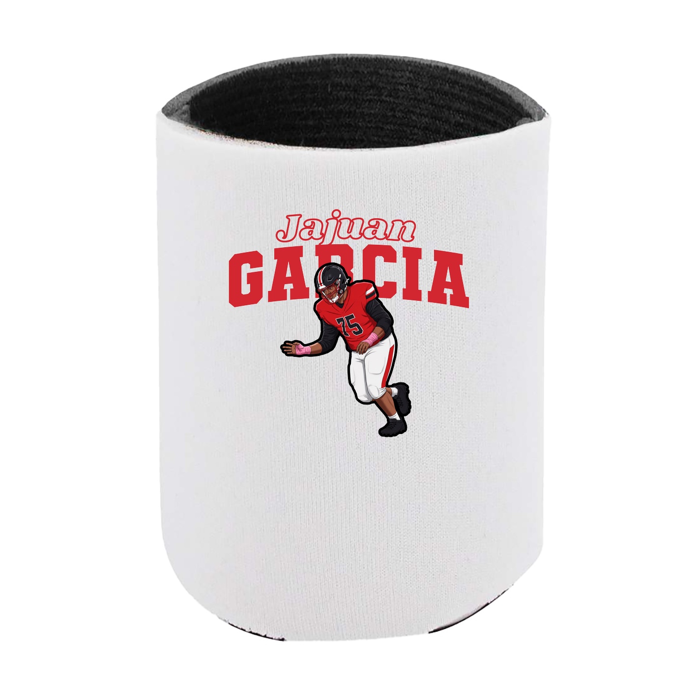 Can Holder — Name Arch in White