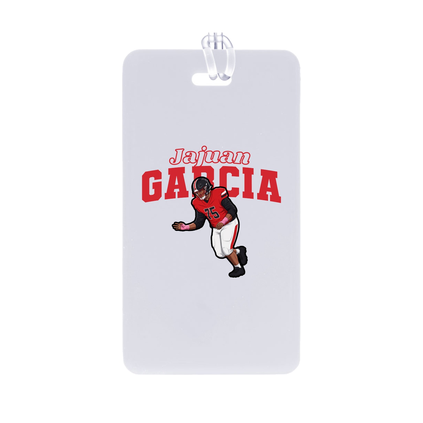 Bag Tag — Name Arch in Classic