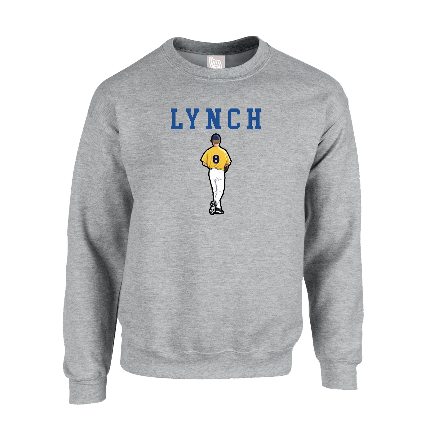 Fleece Crew — Shirsey in Grey