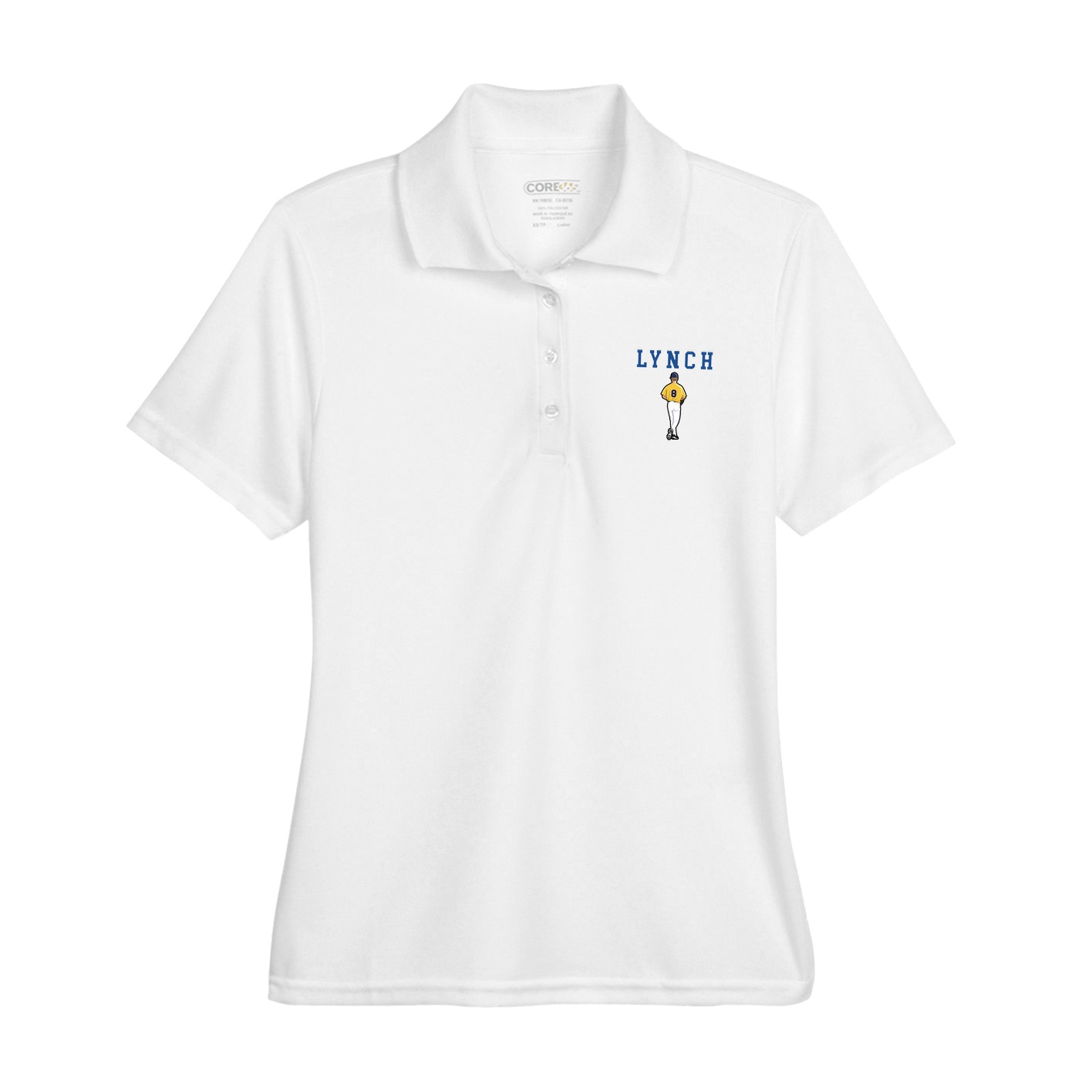 Womens Performance Polo — Shirsey in White