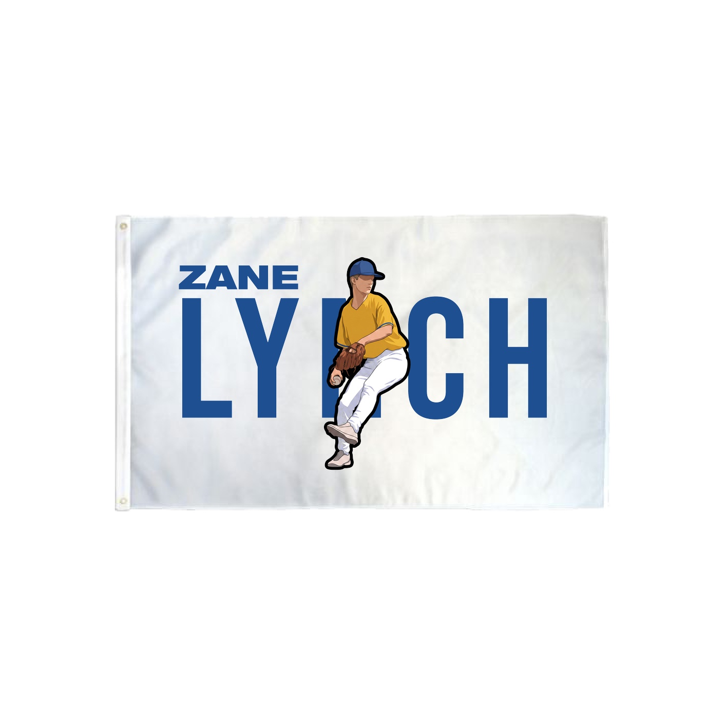 3x5 Flag — Player Name in Classic