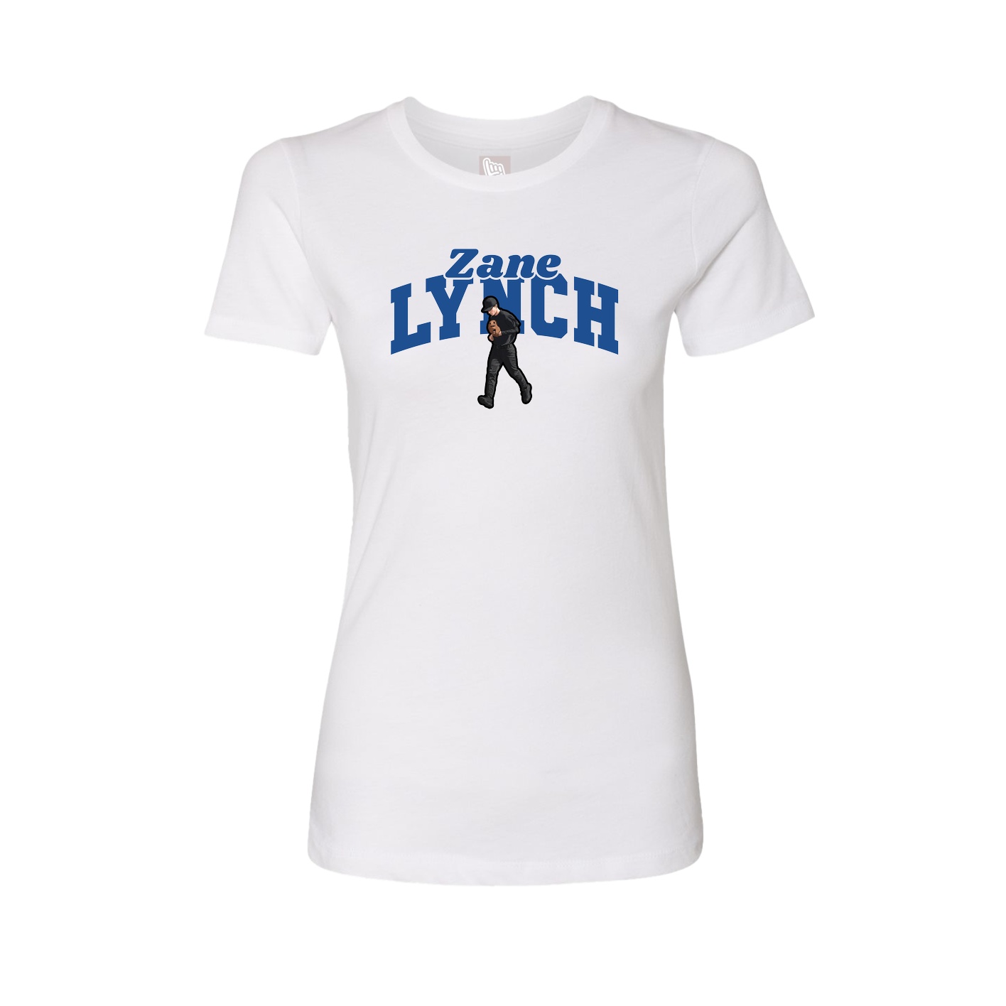 Womens Tee — Signature Arch in White