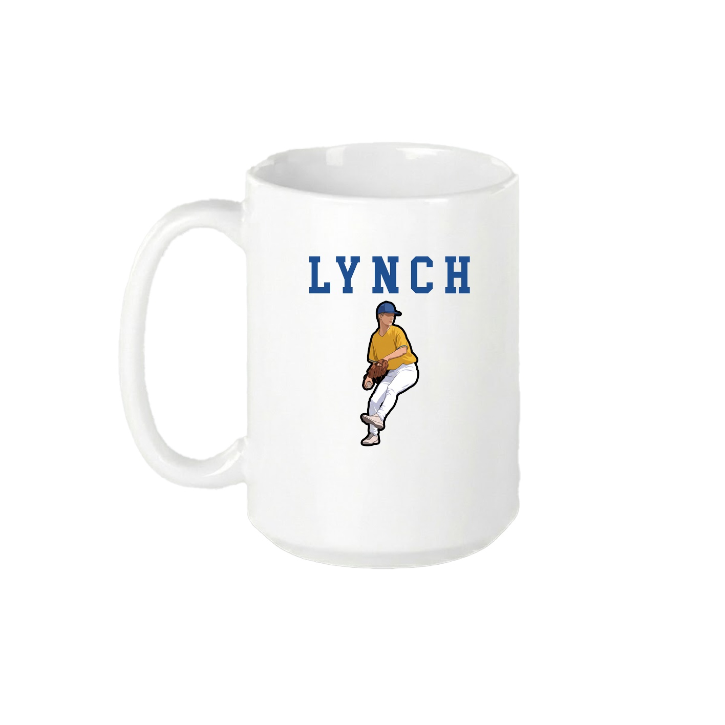 15oz Coffee Mug — Shirsey in White