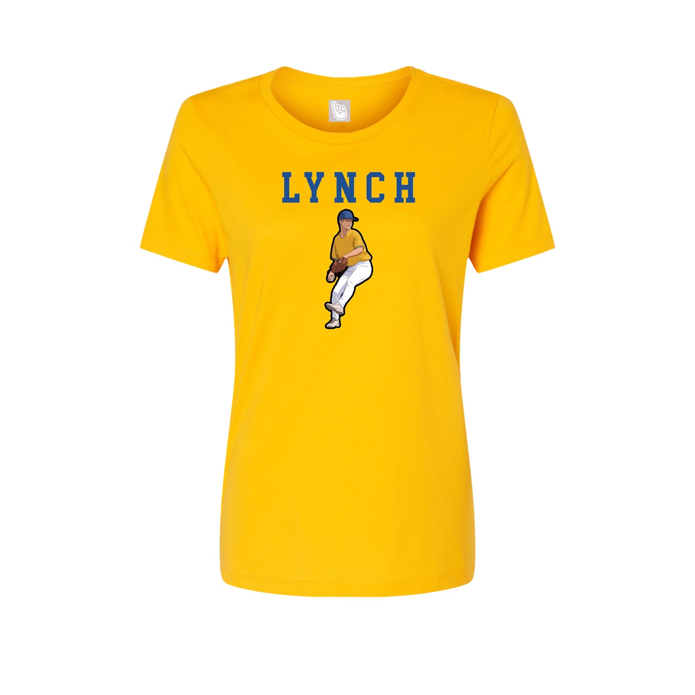 Fitted Women's Tee — Shirsey in Gold